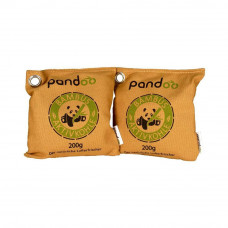 Pandoo - Bambus 2 x 200 G Aktivkul Luftrenser Pude